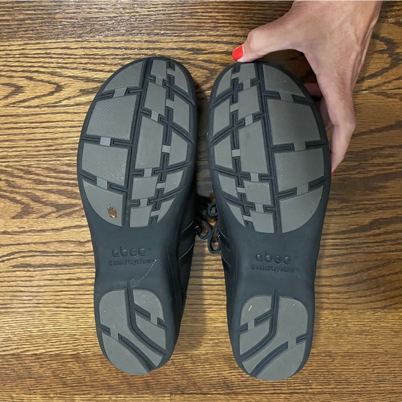 Abeo Biomechanical Black Velcro Strap Shoe Ladies Size 10 - Picture 10 of 11